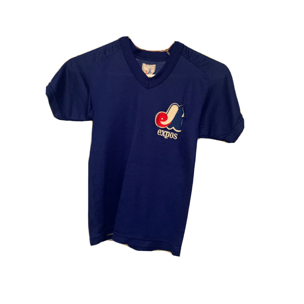 Vintage 80s CCM MLB Montreal Expos Jersey Boys/Youth Large